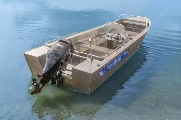 Алюминиевый катер Wyatboat-700 в Петропавловске-Камчатском
