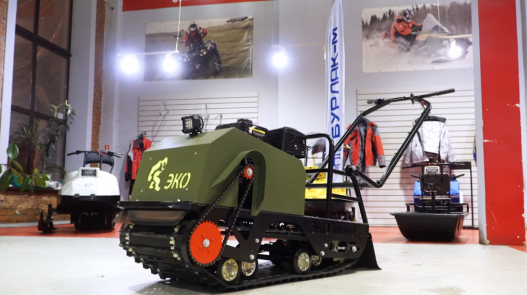Мотобуксировщик ЭКО-Мини 15 лс (рама цельнометаллическая гнутая) в Петропавловске-Камчатском
