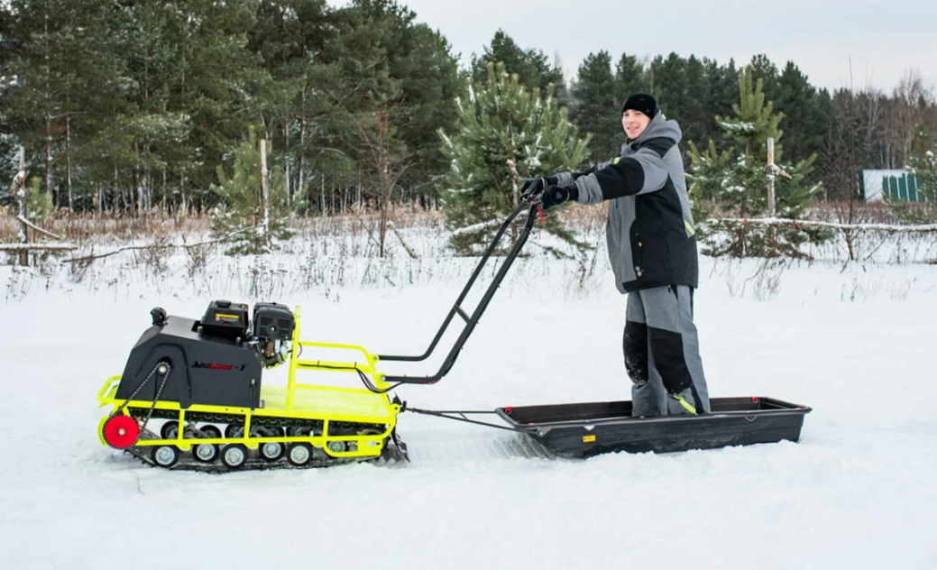 Мотобуксировщик Бурлак ХОЗЯИН-1 (капот металл) в Петропавловске-Камчатском