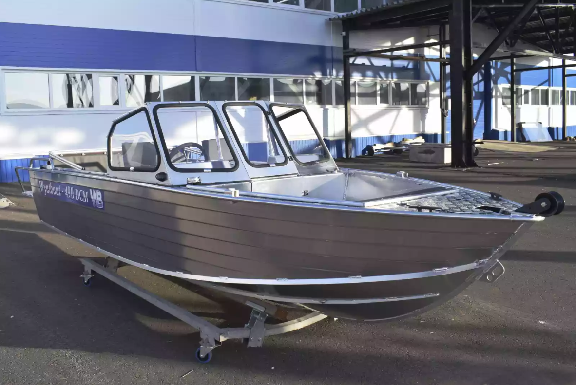 Алюминиевый катер Wyatboat-490 DCM Pro в Петропавловске-Камчатском