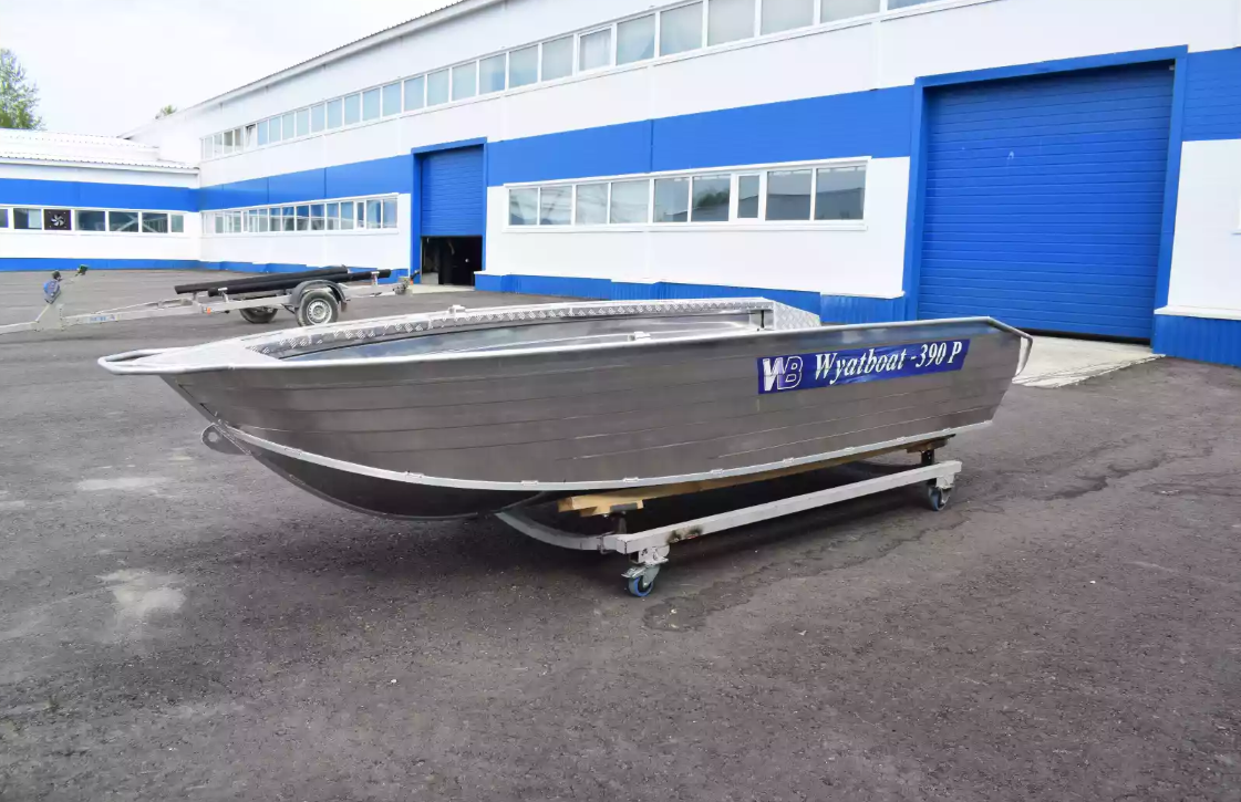 Алюминиевая лодка Wyatboat-390Р Увеличенный борт в Петропавловске-Камчатском