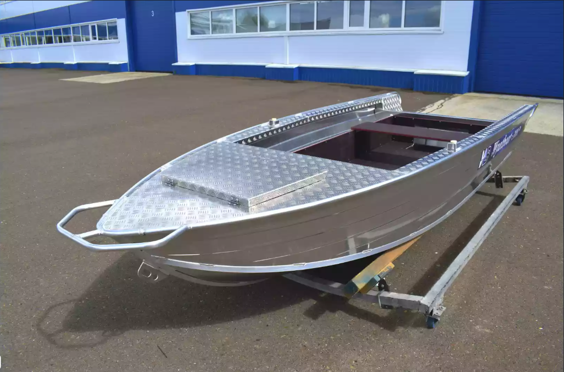 Алюминиевая лодка Wyatboat-390Р PRO в Петропавловске-Камчатском