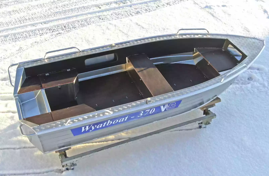 Алюминиевая лодка Wyatboat-370 в Петропавловске-Камчатском