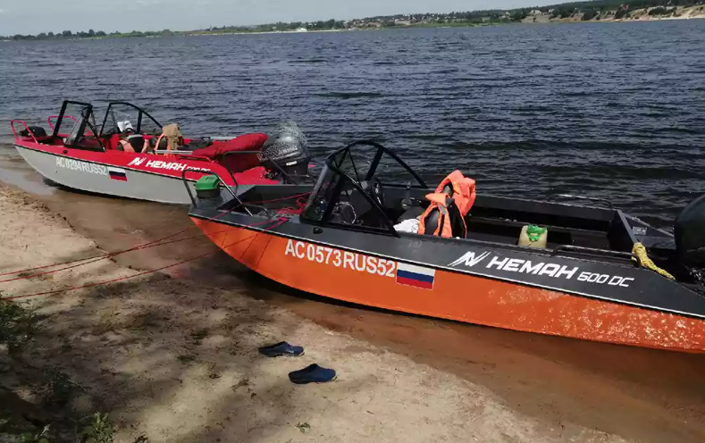 Алюминиевый катер Неман-500 DC в Петропавловске-Камчатском