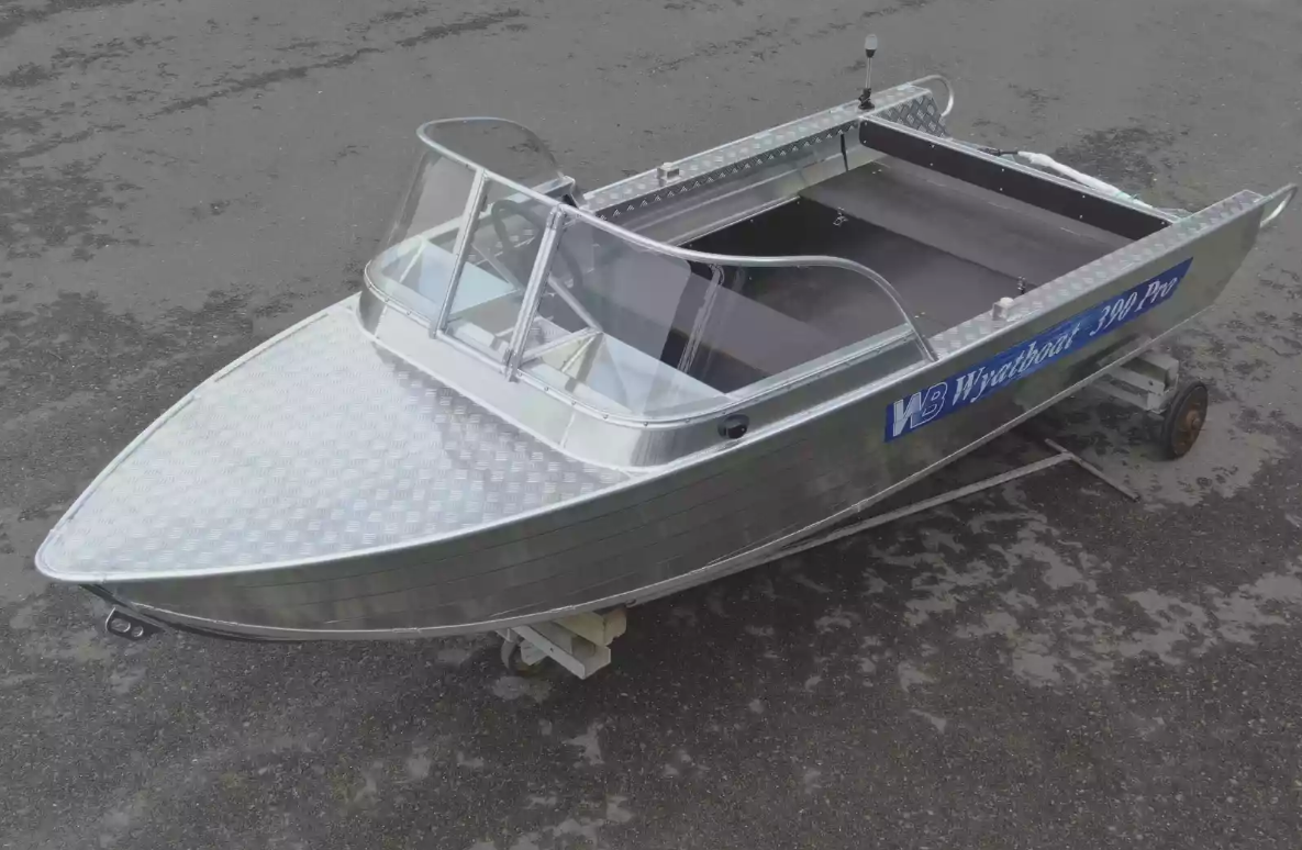 Алюминиевый катер Wyatboat-390 Pro в Петропавловске-Камчатском