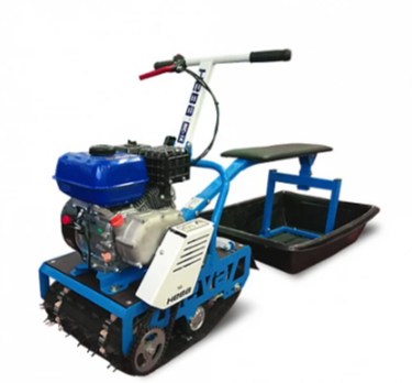 Мотобуксировщик НЕВА МС-1-YA (MX200) с санями и сиденьем в Петропавловске-Камчатском