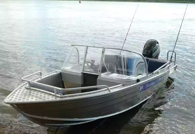 Алюминиевый катер Wyatboat-430T DCM Трансформер в Петропавловске-Камчатском