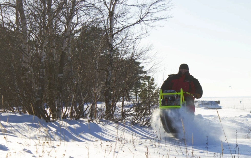 Мотобуксировщик POMOR X-1 PRO K7.5 (8) в Петропавловске-Камчатском