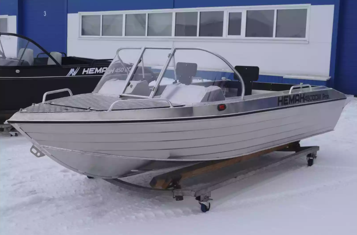 Алюминиевый катер Neman-450 DCM PRO в Петропавловске-Камчатском