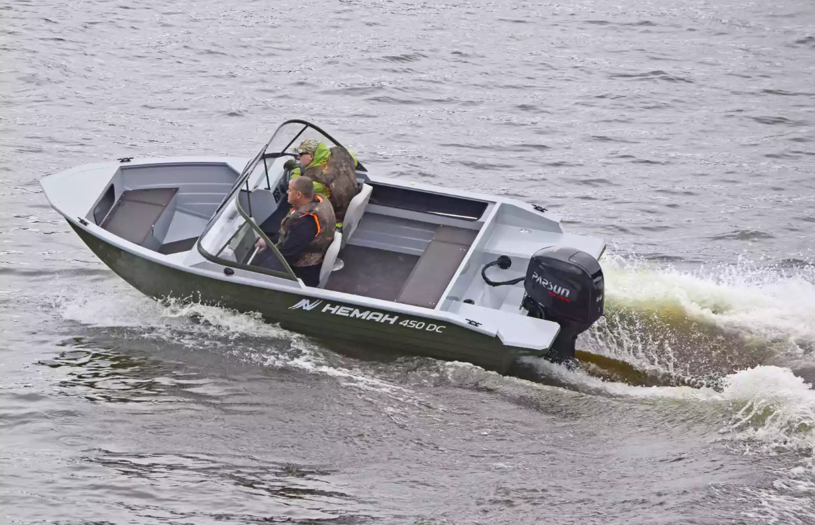 Алюминиевый катер Неман-450 DC NEW в Петропавловске-Камчатском