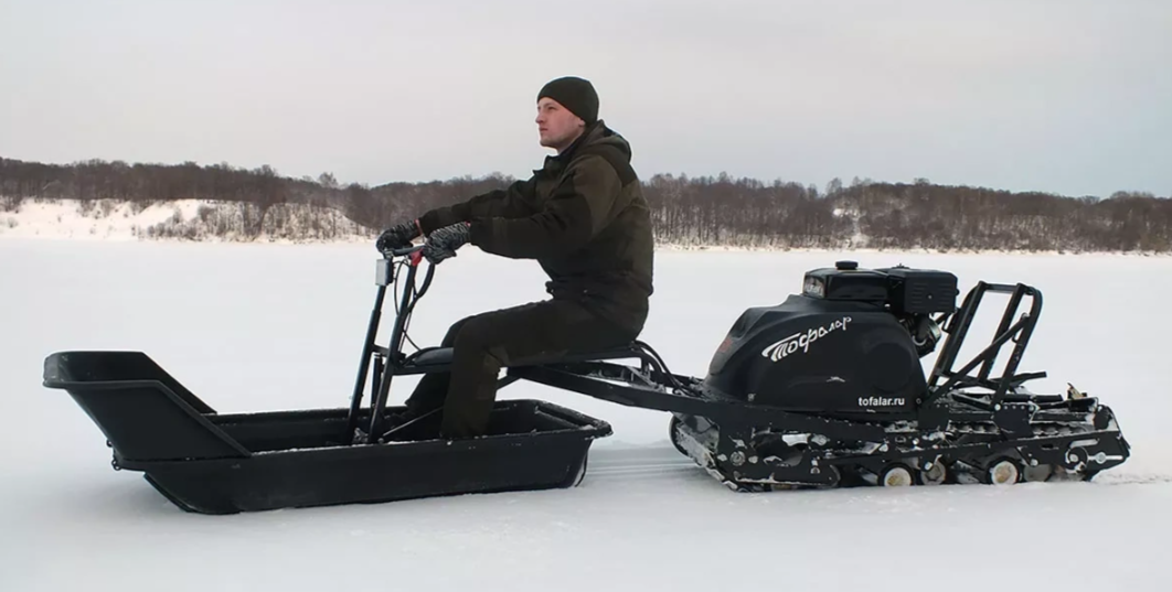 Мотобуксировщик Тофалар 500 с модулем Толкач в Петропавловске-Камчатском