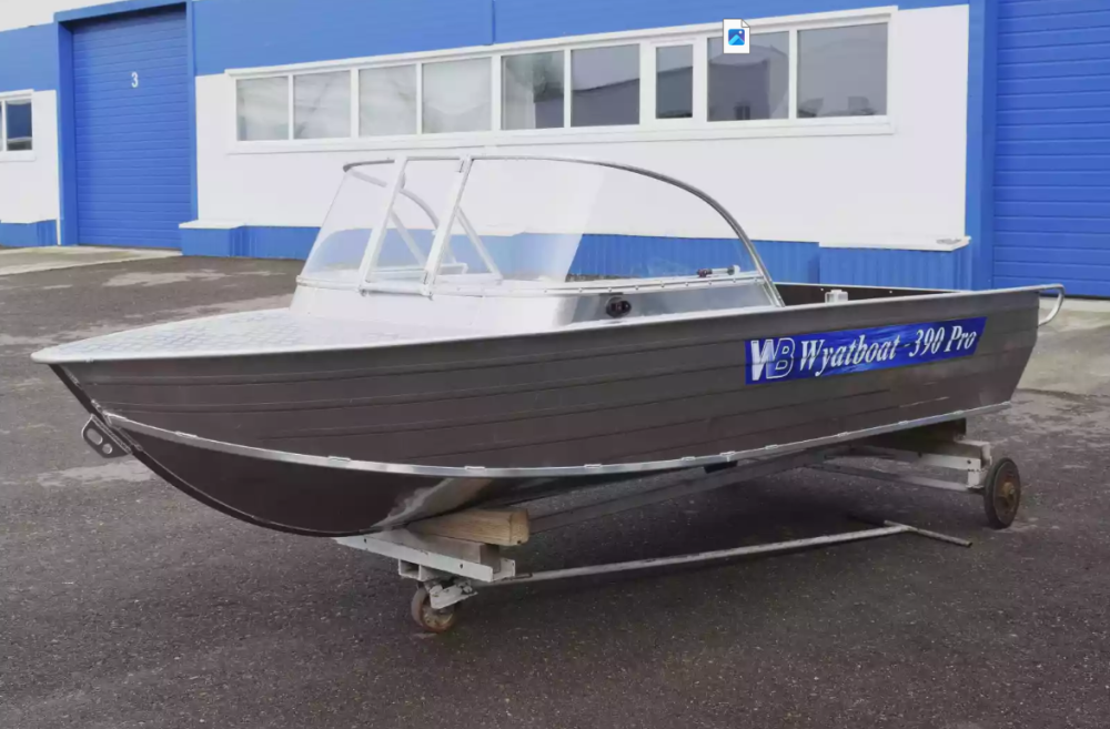 Алюминиевый катер Wyatboat-390 Pro в Петропавловске-Камчатском