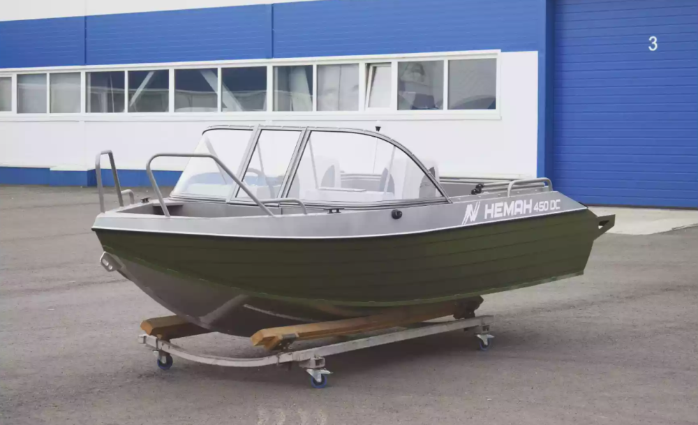 Алюминиевый катер Неман-450 DC в Петропавловске-Камчатском