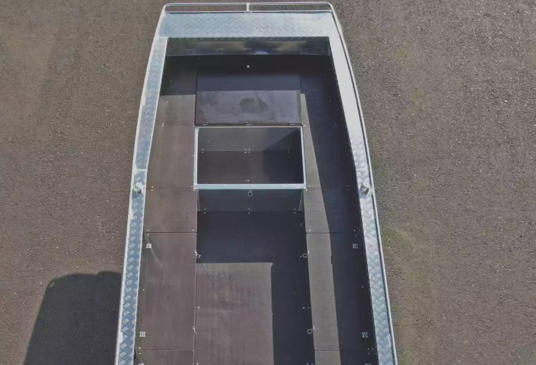 Алюминиевая лодка Wyatboat-490 Jonboat в Петропавловске-Камчатском