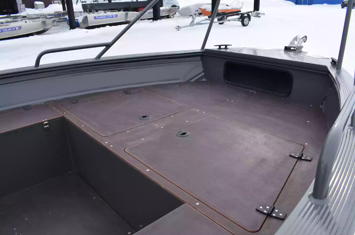 Алюминиевый катер Неман-450 C в Петропавловске-Камчатском