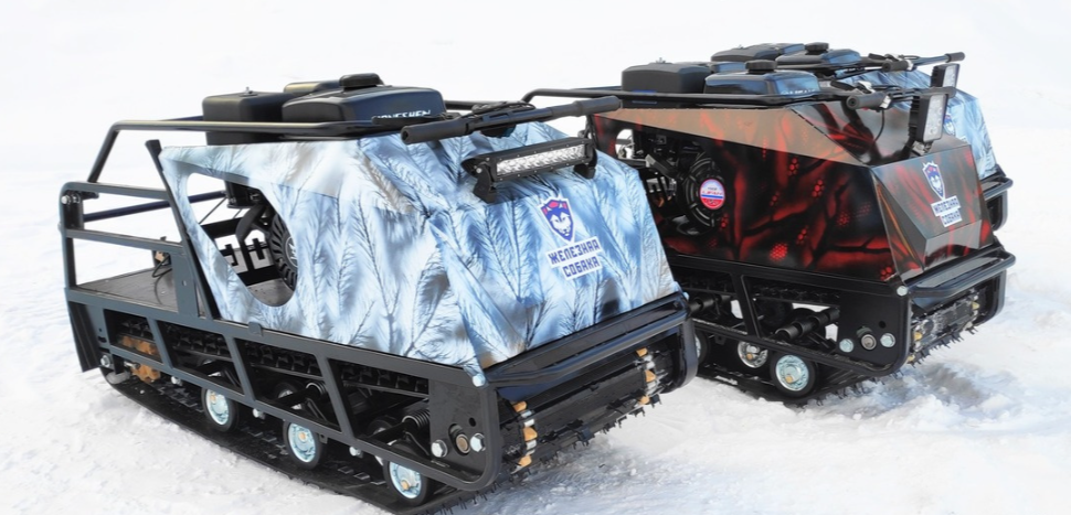 Мотобуксировщик Irondog (Железная собака) M600 15 Камуфляж Охотник в Петропавловске-Камчатском