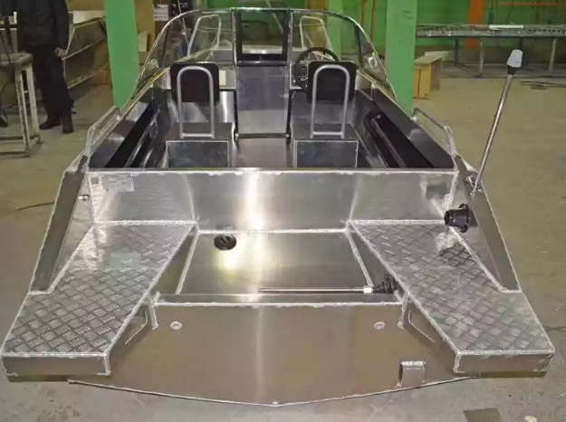 Алюминиевый катер Неман-500 DC (без покраски) в Петропавловске-Камчатском