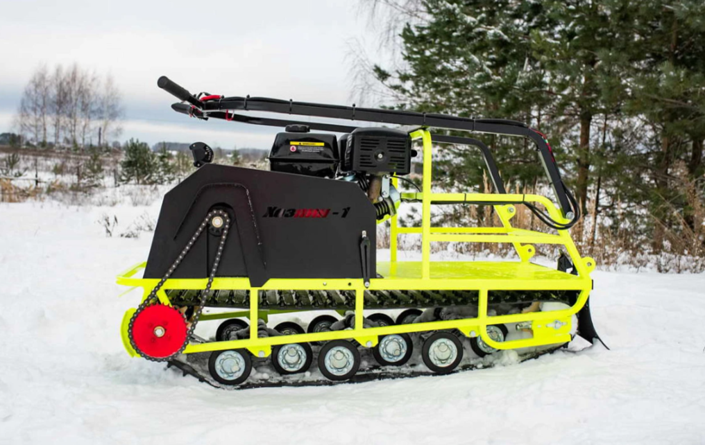 Мотобуксировщик Бурлак ХОЗЯИН-1 (капот металл) в Петропавловске-Камчатском