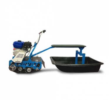 Мотобуксировщик НЕВА МС-1-YA (MX200) с санями и сиденьем в Петропавловске-Камчатском