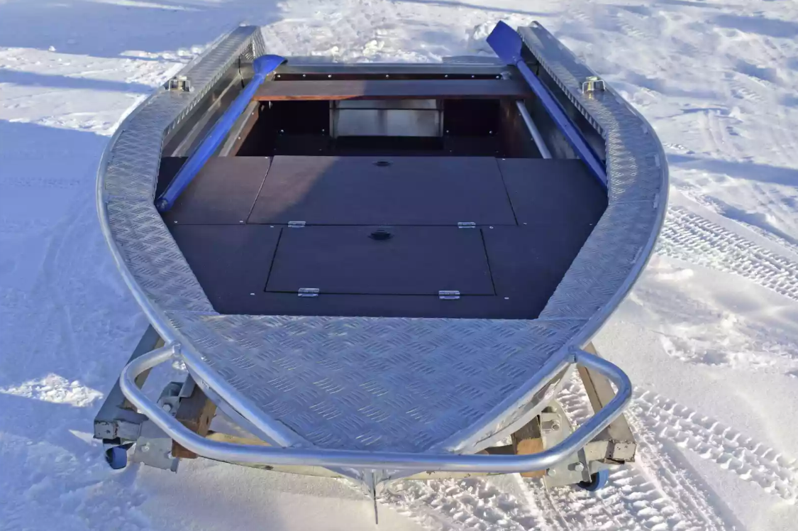 Алюминиевая лодка Wyatboat-370 Р FISH в Петропавловске-Камчатском