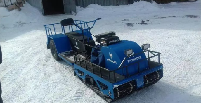 Мотобуксировщик POMOR X-2 K20 в Петропавловске-Камчатском