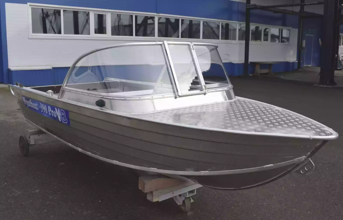 Алюминиевый катер Wyatboat-390 Pro в Петропавловске-Камчатском