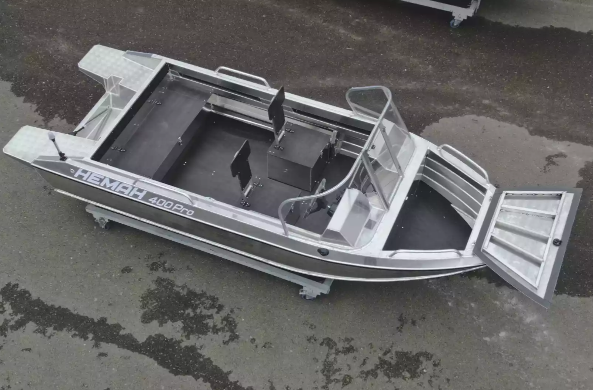 Алюминиевый катер Neman-400 PRO в Петропавловске-Камчатском