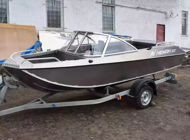 Алюминиевый катер Неман-500 DC (без покраски) в Петропавловске-Камчатском