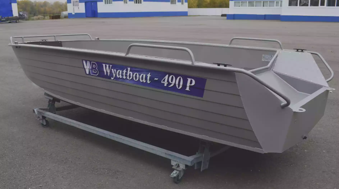 Алюминиевая лодка Wyatboat-490 P в Петропавловске-Камчатском