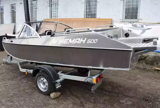 Алюминиевый катер Неман-500 DC (без покраски) в Петропавловске-Камчатском