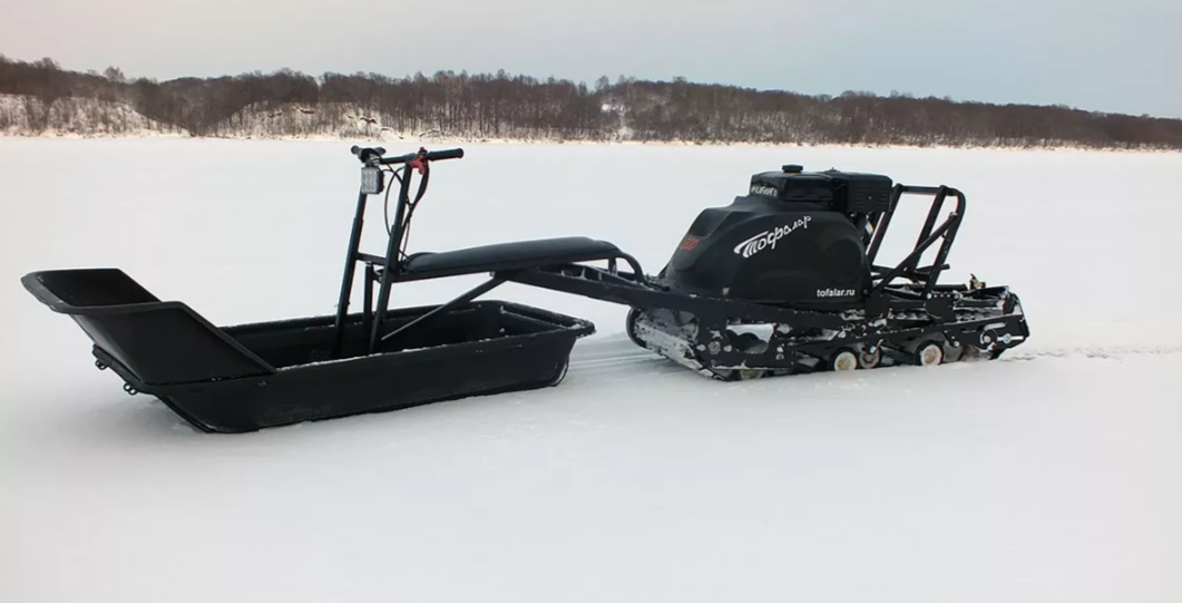 Мотобуксировщик Тофалар 500 с модулем Толкач в Петропавловске-Камчатском