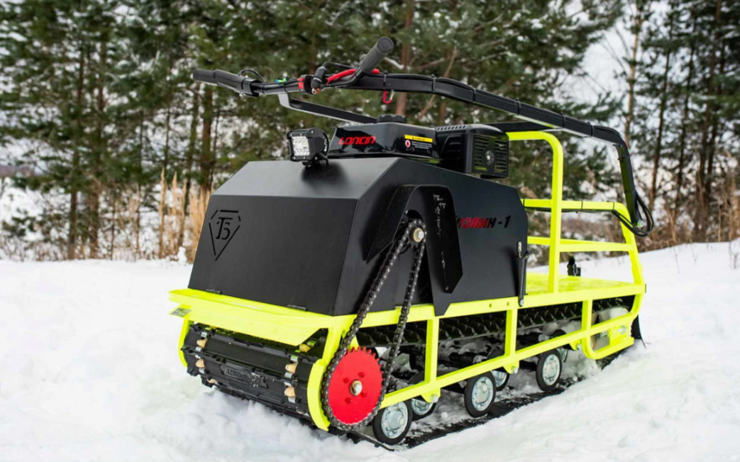 Мотобуксировщик Бурлак ХОЗЯИН-1 (капот металл) в Петропавловске-Камчатском