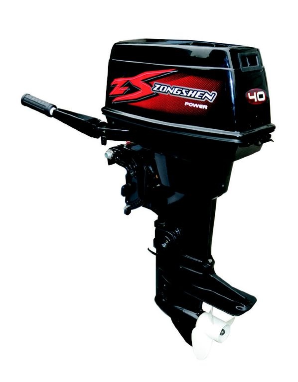 Лодочный мотор Zongshen T40 (+руль+пульт) в Петропавловске-Камчатском