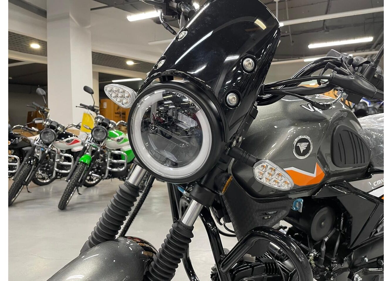 Мопед VMC NOVA 49сс (125сс) Led Full, дисковый тормоз, RKB RATO с баланс. валом, сигнализация в Петропавловске-Камчатском