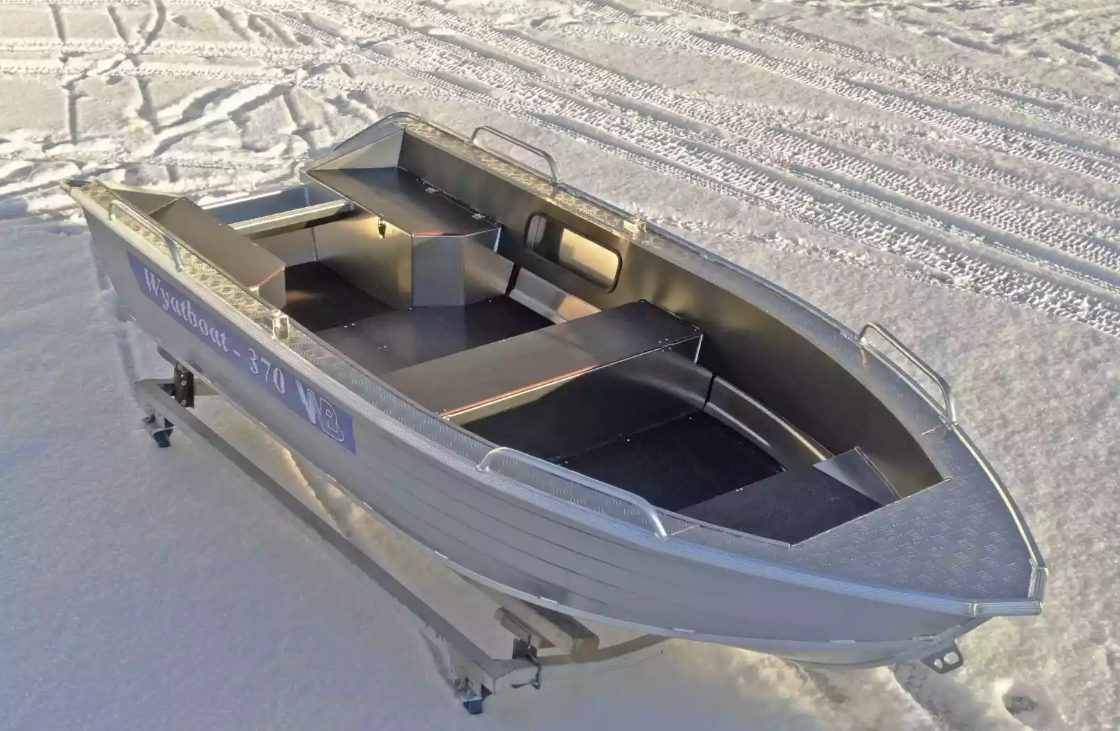 Алюминиевая лодка Wyatboat-370 в Петропавловске-Камчатском