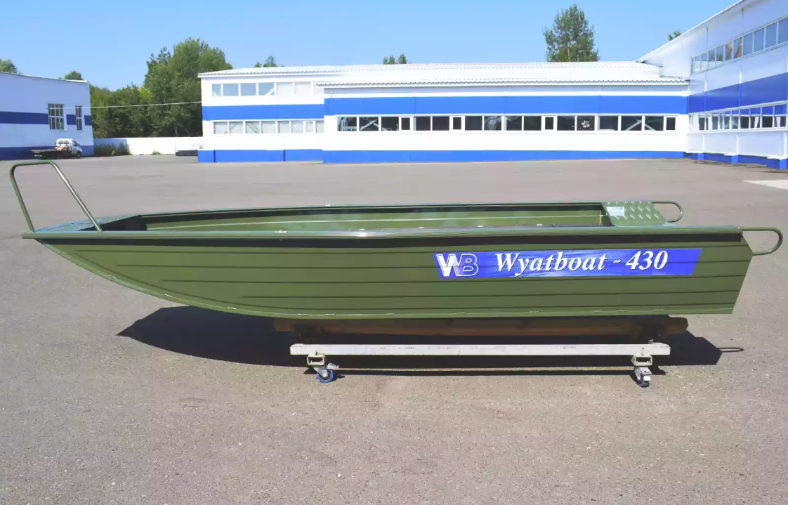 Алюминиевая лодка  Wyatboat-430 Master Fish в Петропавловске-Камчатском