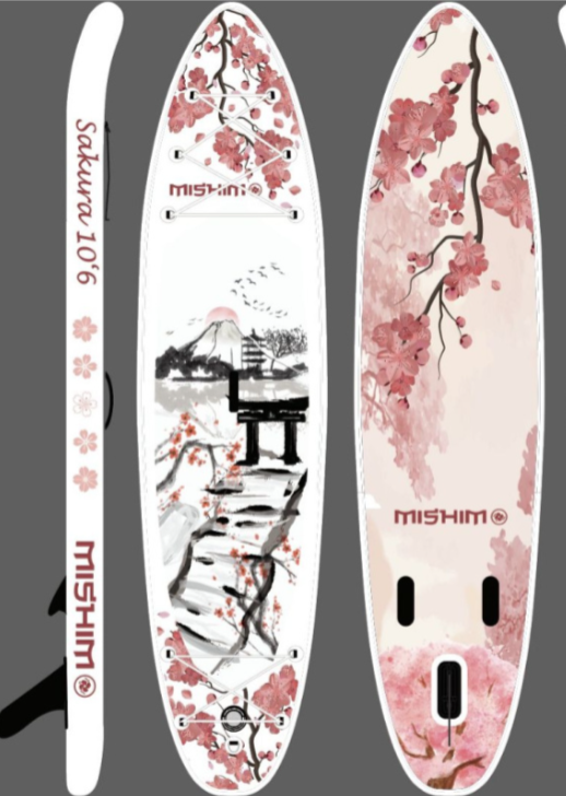 SUP (САП) Доска MISHIMO SAKURA 10.8’ (330см) в Петропавловске-Камчатском