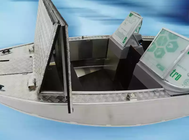 Алюминиевый катер Wyatboat-430T DCM Трансформер в Петропавловске-Камчатском