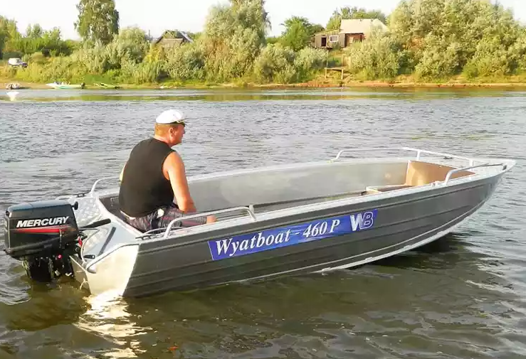 Алюминиевая лодка Wyatboat-460 P в Петропавловске-Камчатском