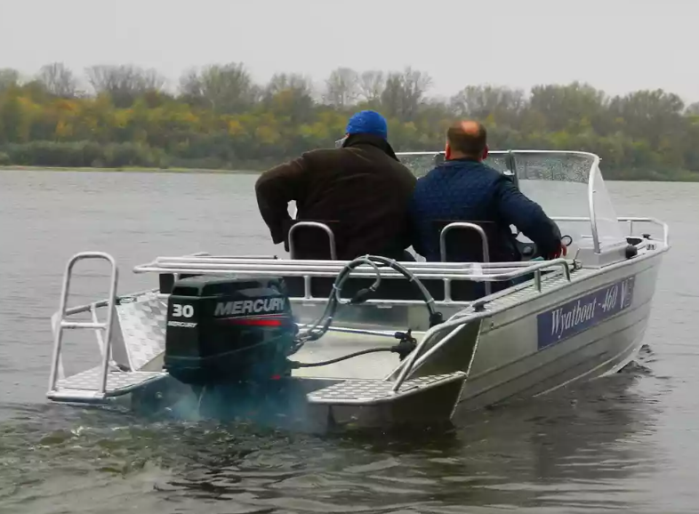 Алюминиевый катер Wyatboat-460 DCM в Петропавловске-Камчатском