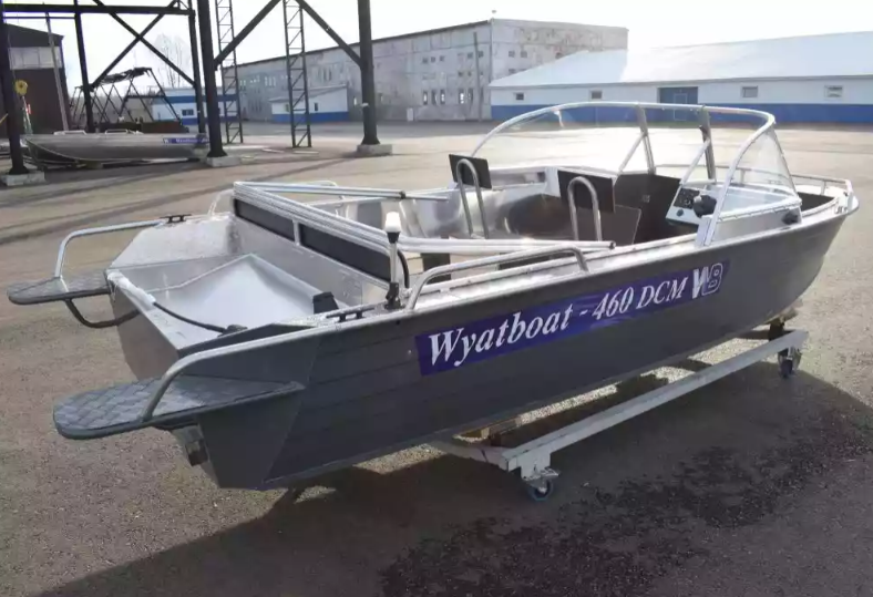 Алюминиевый катер Wyatboat-460 DCM в Петропавловске-Камчатском