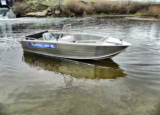 Алюминиевый катер Wyatboat-460 C в Петропавловске-Камчатском