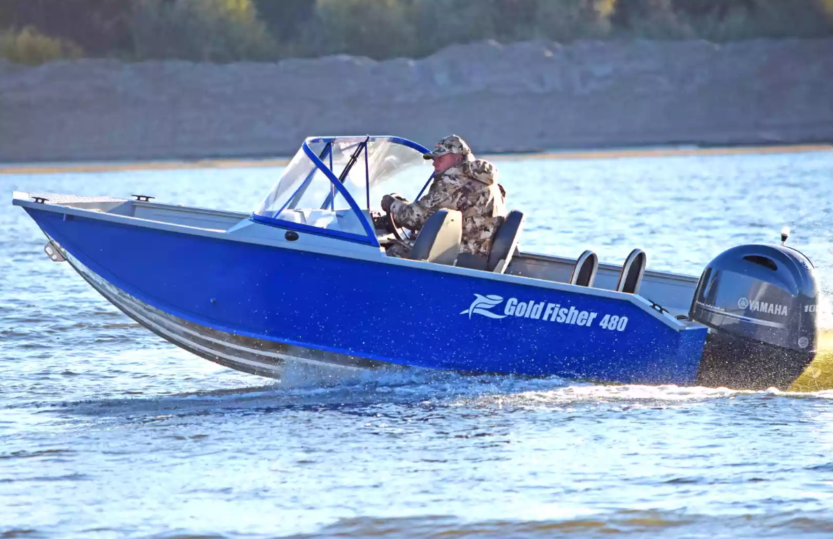 Алюминиевый катер Gold Fisher 480 DCM FISH в Петропавловске-Камчатском