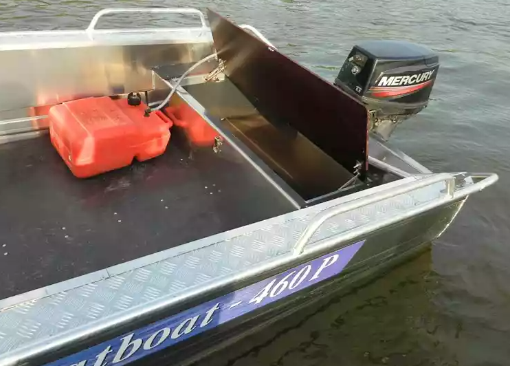 Алюминиевая лодка Wyatboat-460 P в Петропавловске-Камчатском