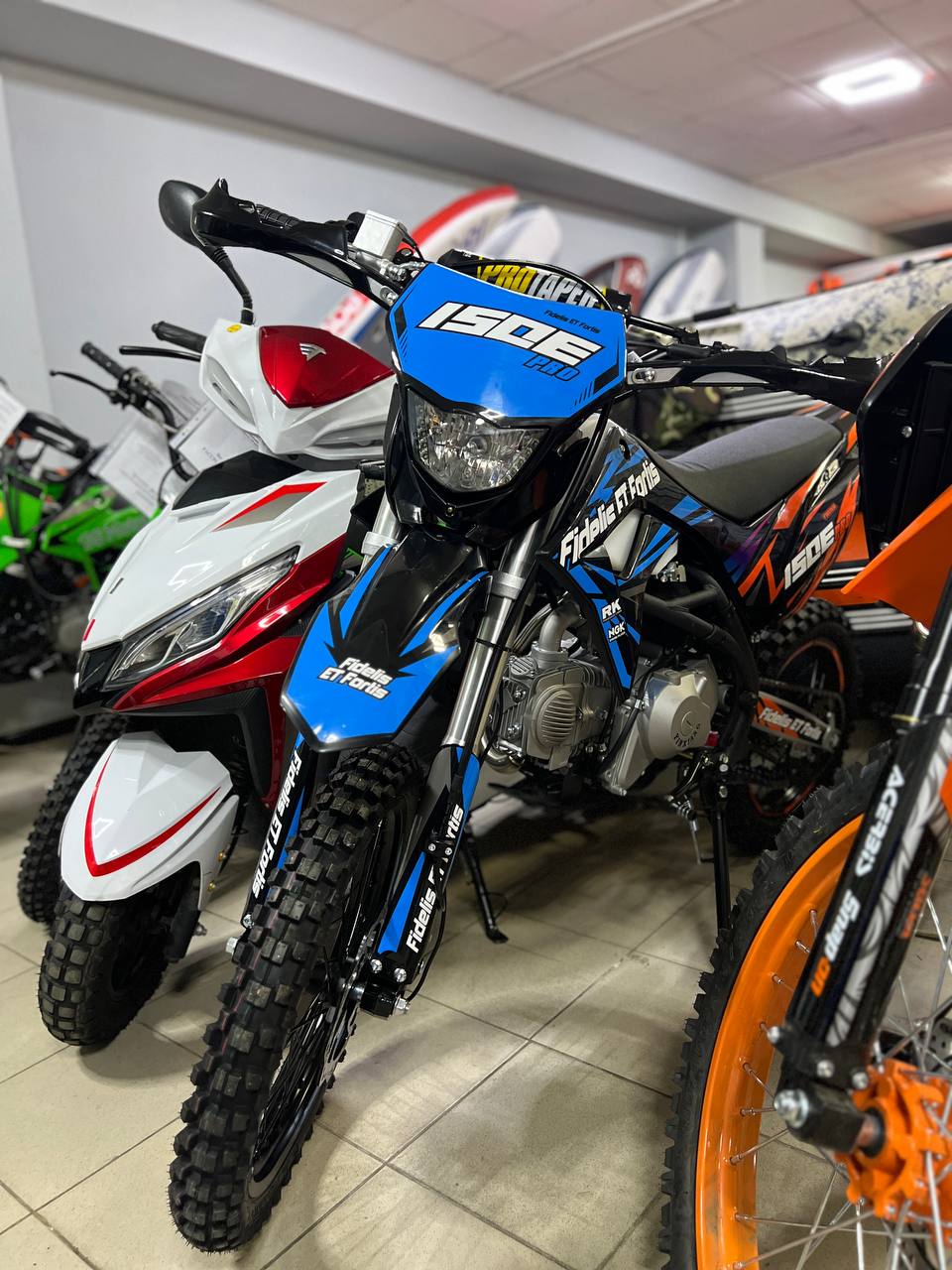 Мотоцикл (питбайк) PROMAX FIDET (ФАЙДЕТ) 190E PRO 17/14 в Петропавловске-Камчатском