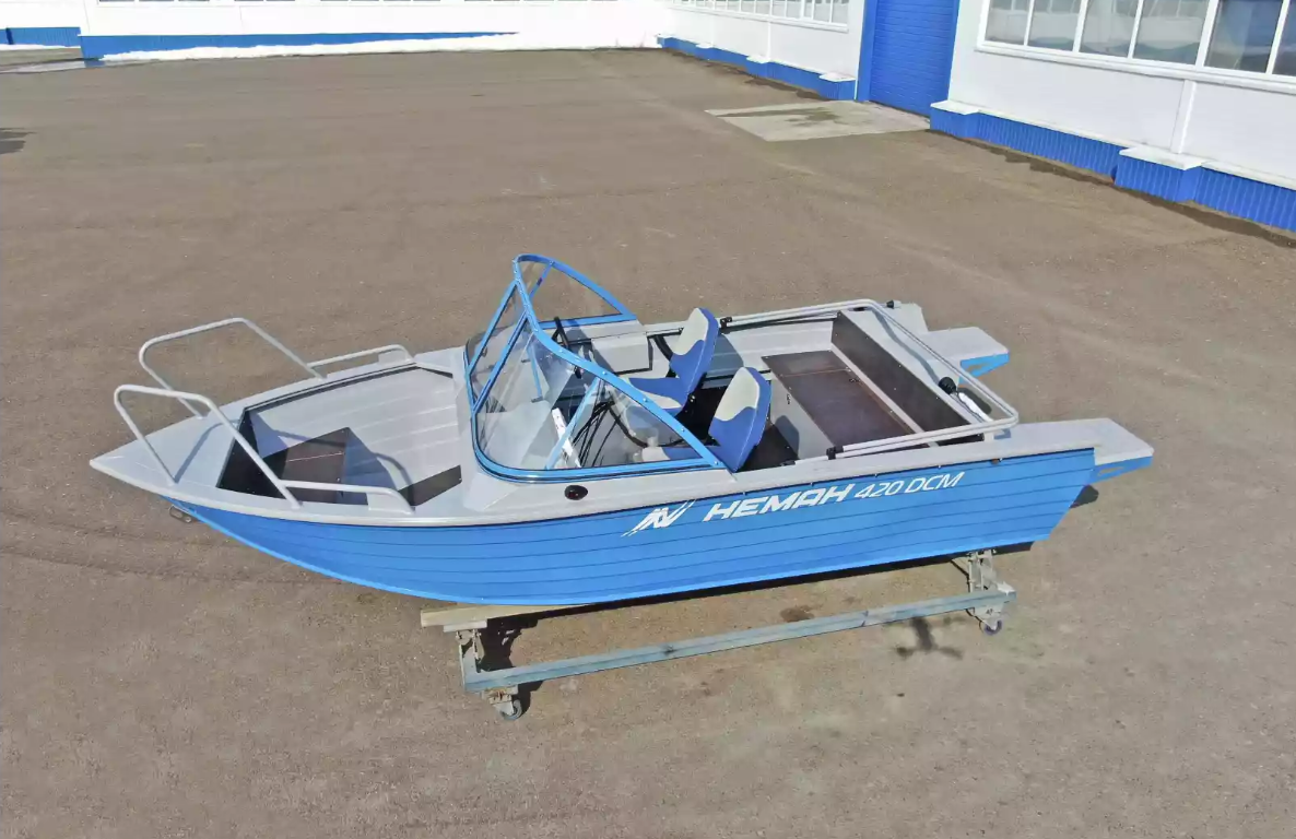 Алюминиевый катер Неман-420 DCM NEW в Петропавловске-Камчатском