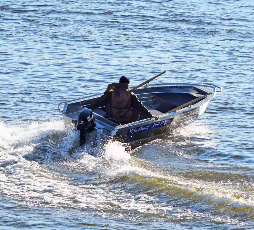 Алюминиевая лодка Wyatboat-390 P в Петропавловске-Камчатском