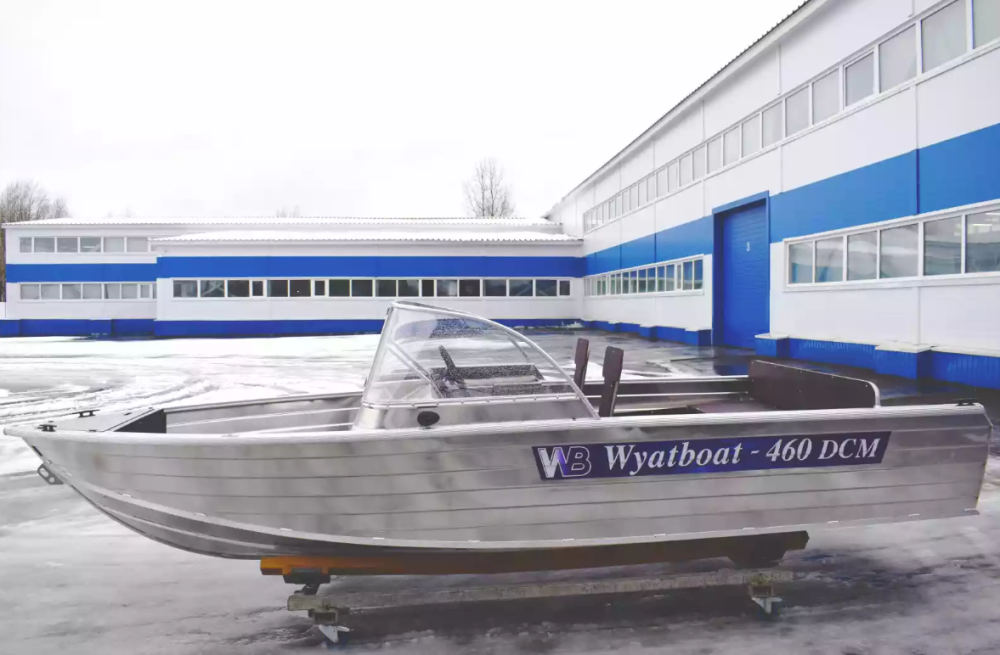 Алюминиевый катер Wyatboat-460 DCM NEW в Петропавловске-Камчатском