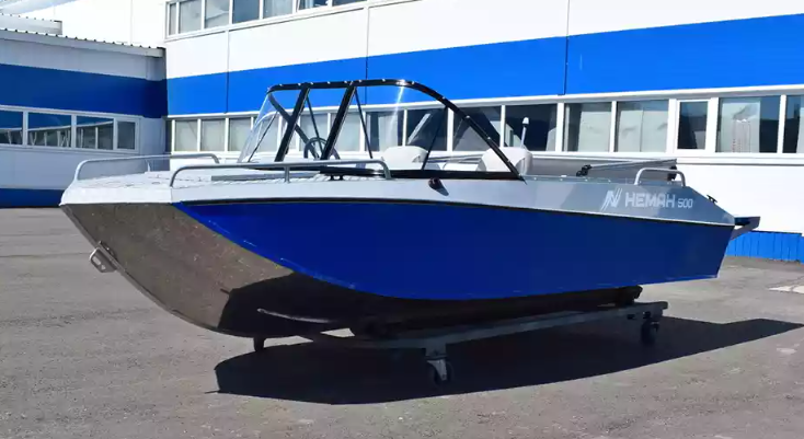 Алюминиевый катер Неман 500 в Петропавловске-Камчатском