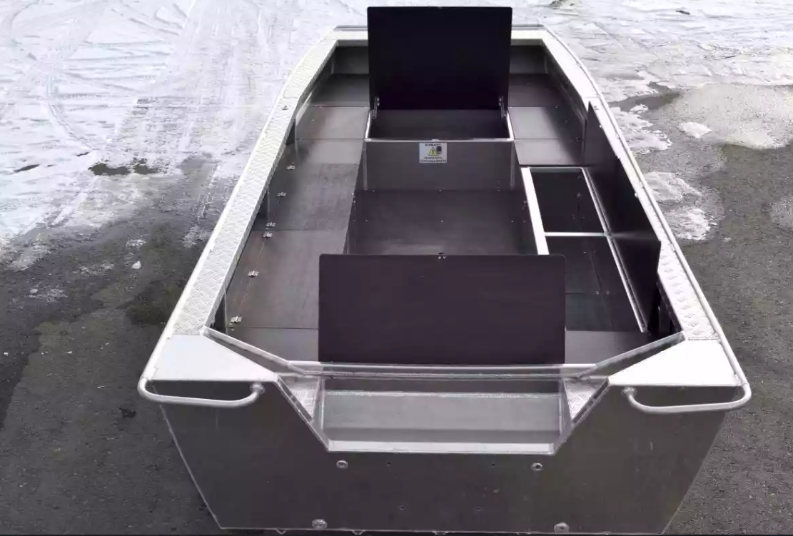 Алюминиевая лодка Wyatboat-490 Jonboat в Петропавловске-Камчатском